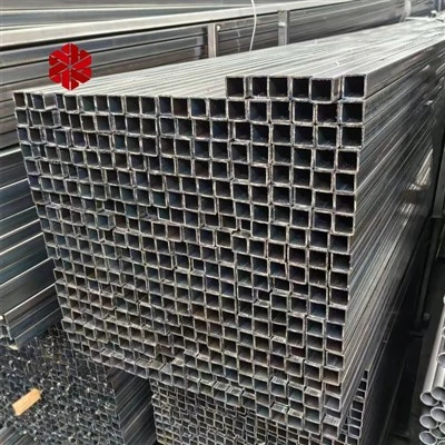 square hollow section bundles in warehouse